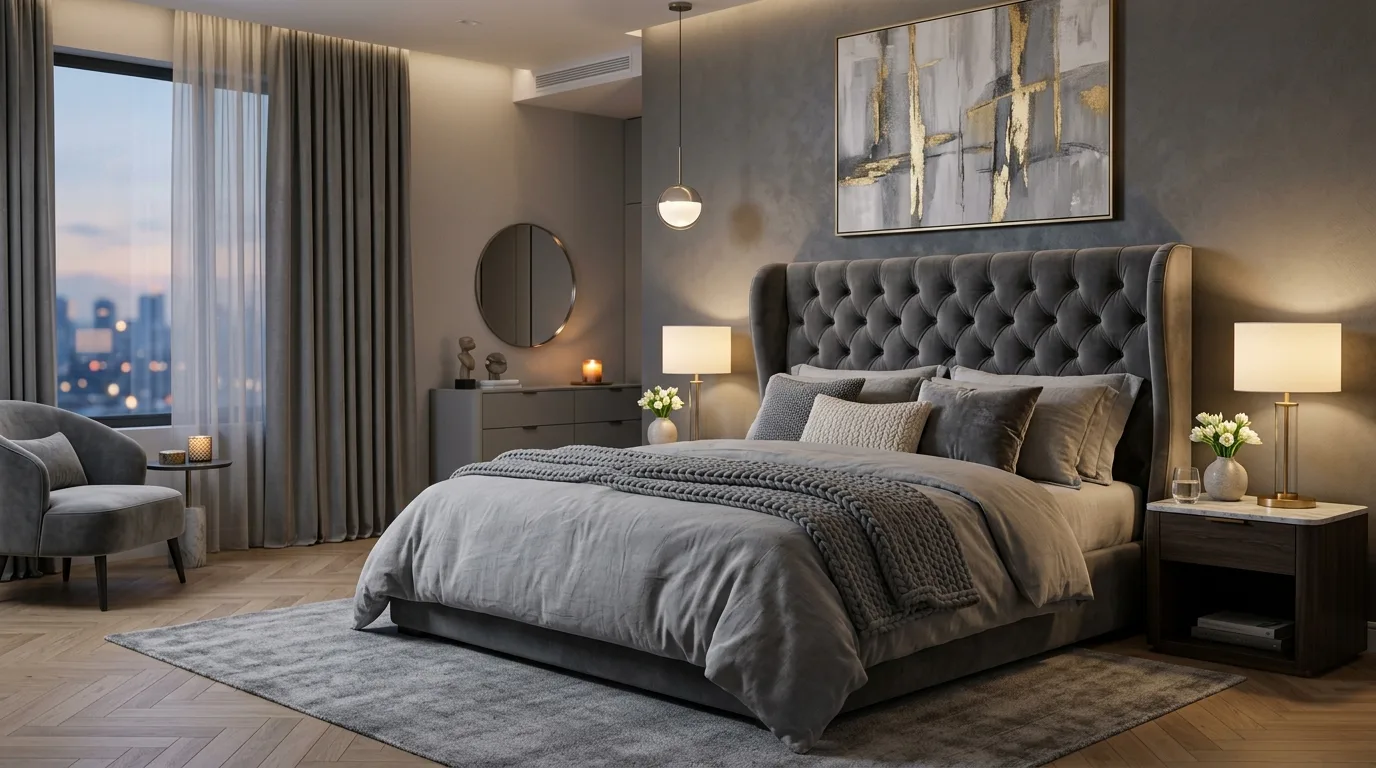 Elegant Gray Bedroom for 10 stunning bedroom ideas for a modern look